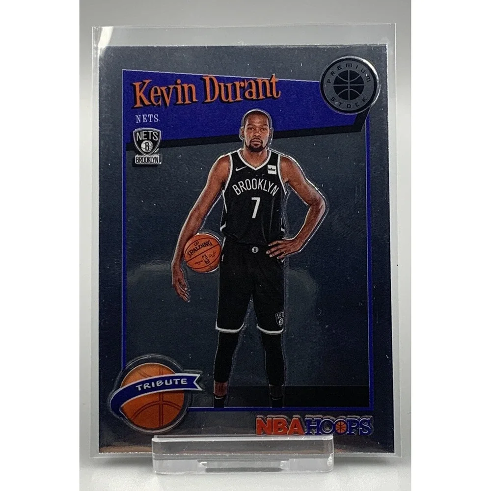 2019-20 NBA‎ Hoops Premium Stock - Kevin Durant Tribute #284 - Brooklyn Nets